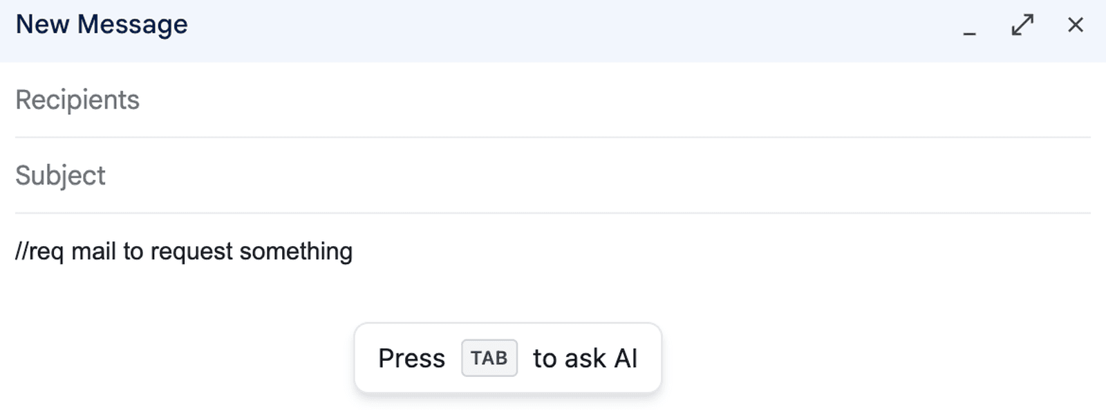 gmail — an answer without leaving the page — and that is most of the web